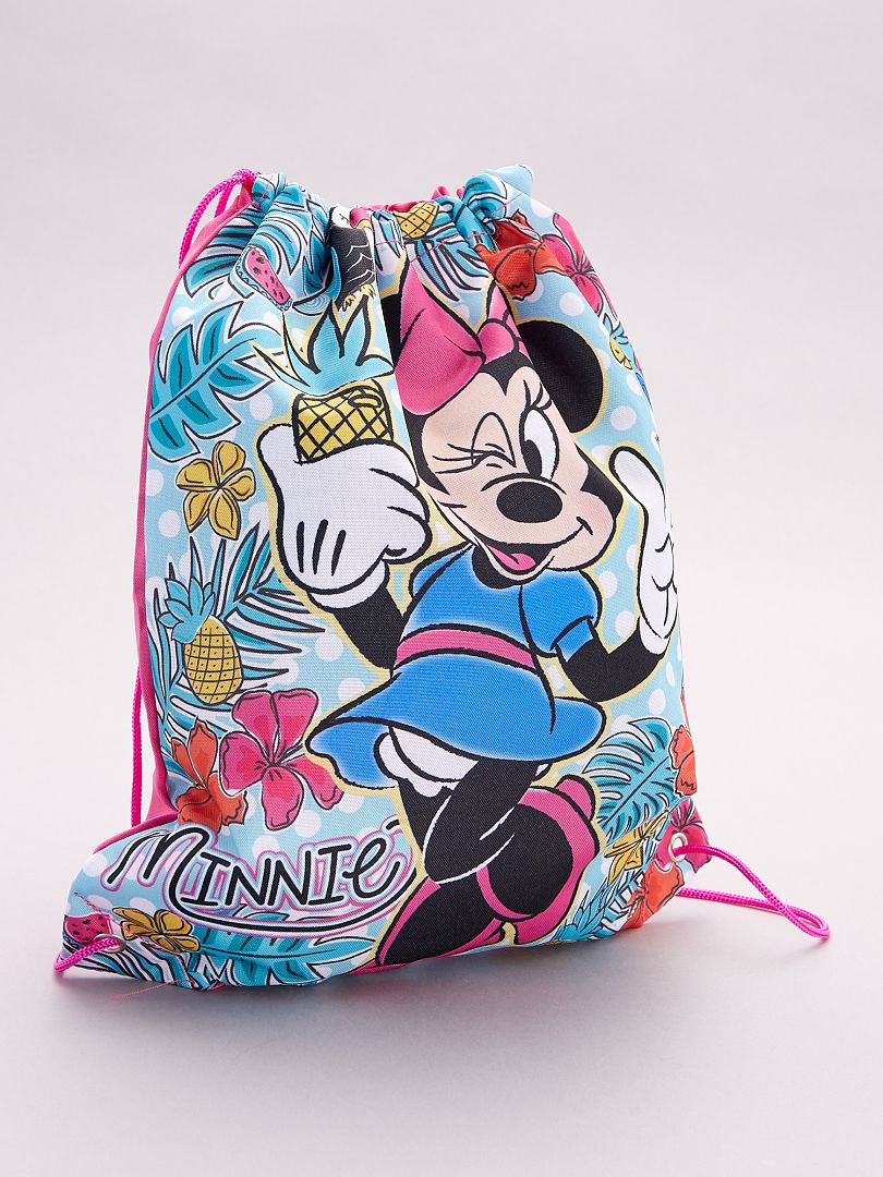 Bolsa para la piscina 'Minnie Mouse' 'Disney' - rosa/verde - Kiabi - 5.00€
