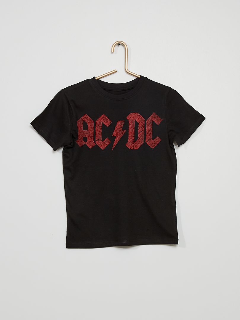 Corroer Recitar crecer Camiseta 'AC/DC' - negro - Kiabi - 8.00€