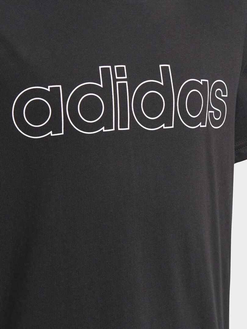 Camiseta 'adidas' con redondo - negro 18.00€
