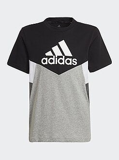 Camiseta estilo 'color-block' - GRIS - Kiabi - 15.00€