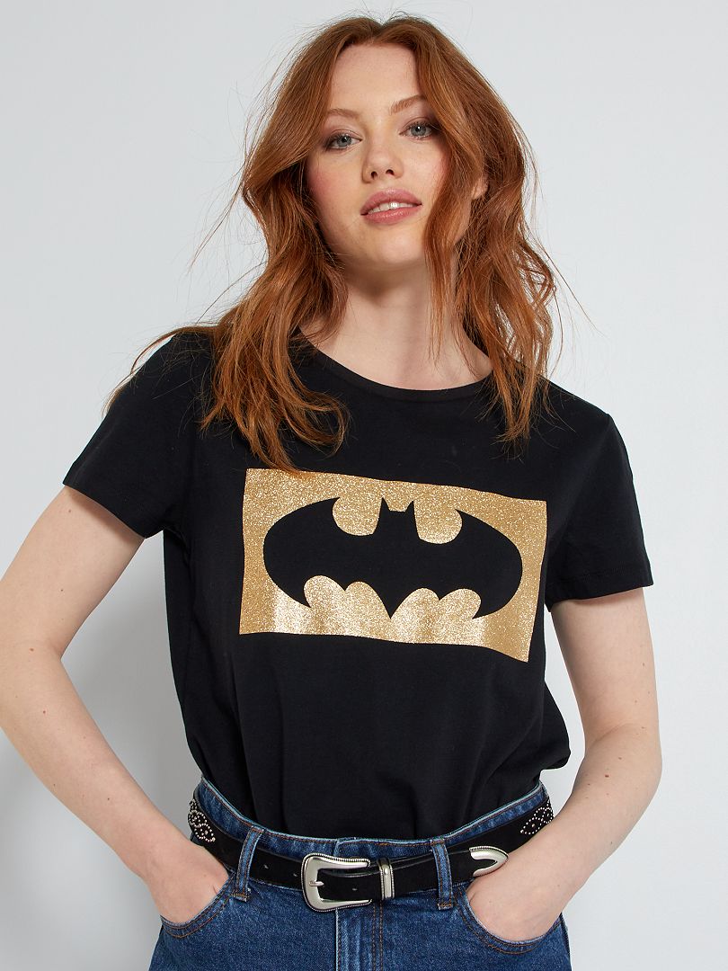 Camiseta 'Batman' 'DC Comics' con brillos - - Kiabi 14.00€