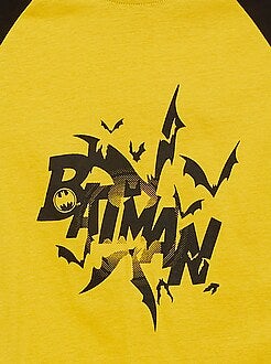 Color Gris y Amarillo Camiseta de Manga Larga para bebé de 3 a 24 Meses Batman 