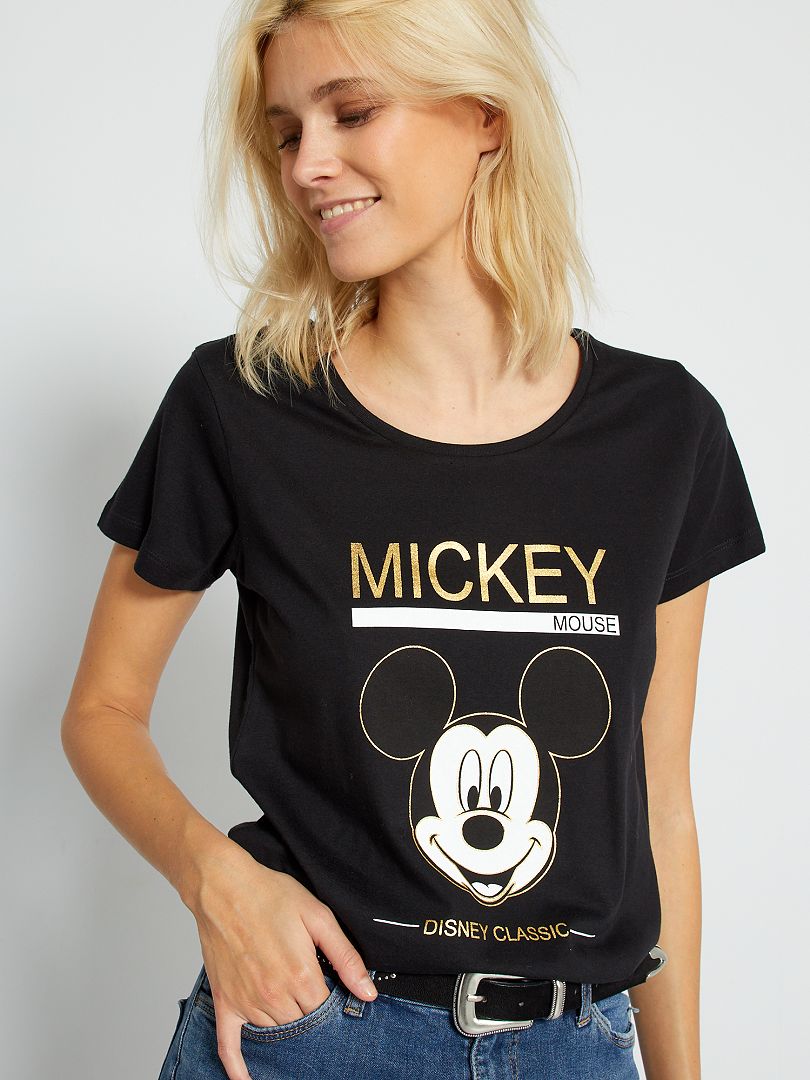 enviar Ordinario roble Camiseta de pijama 'Mickey' - negro - Kiabi - 12.00€