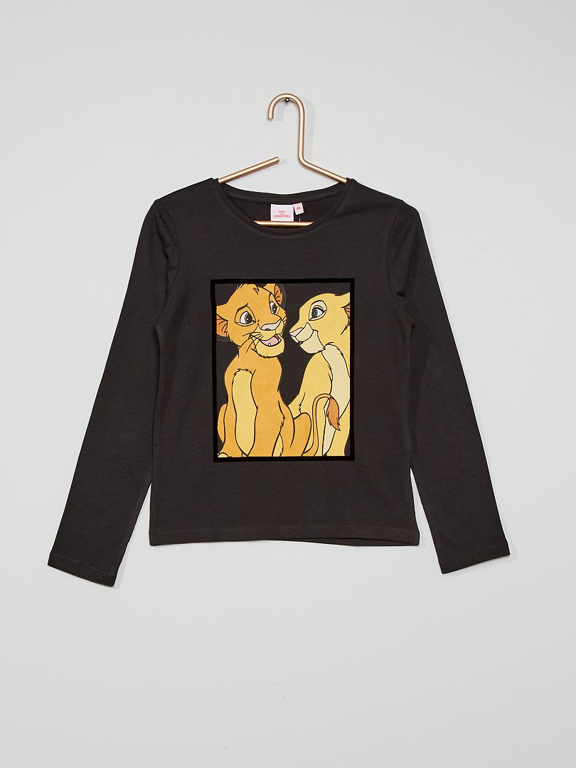 profundo Muy enojado Muerto en el mundo Camiseta 'El rey león' - NEGRO - Kiabi - 7.00€