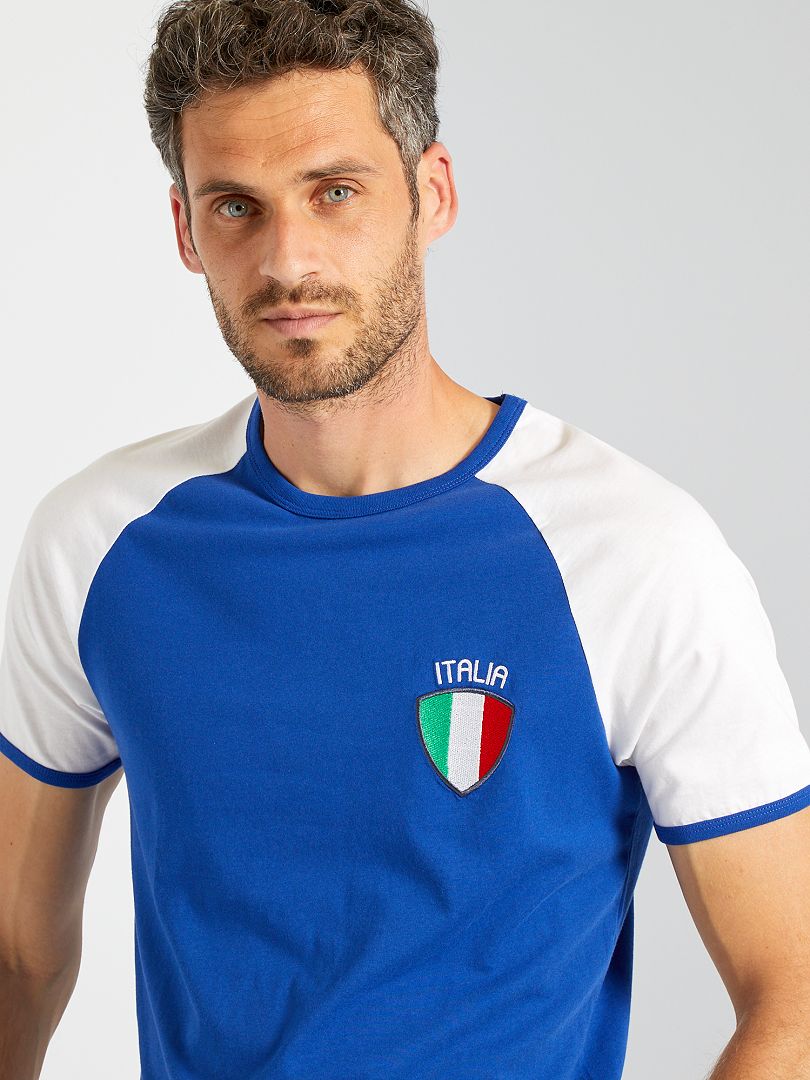 Camiseta 'Italia' - AZUL - Kiabi 8.00€