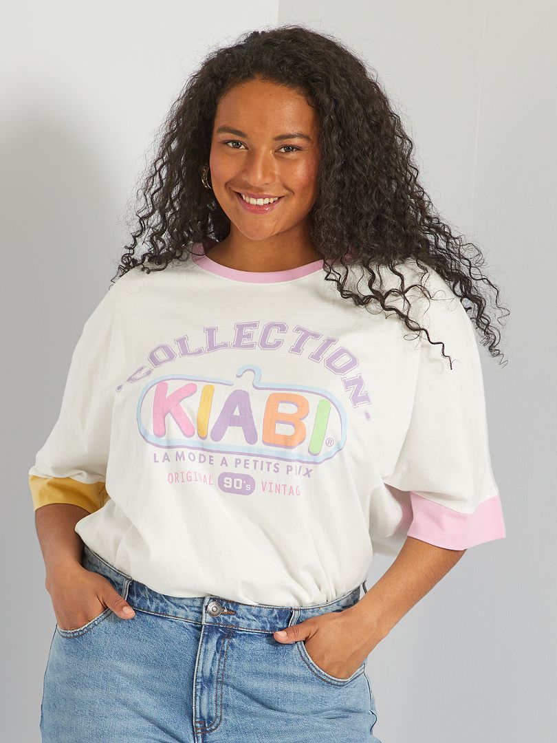 Infectar Rocío nivel Camiseta 'Kiabi' 'collection vintage' - PURPURA - Kiabi - 10.00€