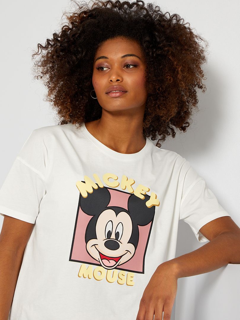 Absoluto Monótono profundidad Camiseta 'Mickey' - BLANCO - Kiabi - 9.00€