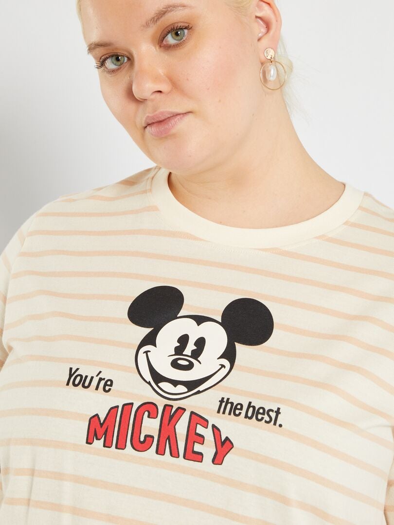 Hecho para recordar Representar Jajaja Camiseta 'Mickey' - BLANCO - Kiabi - 13.00€