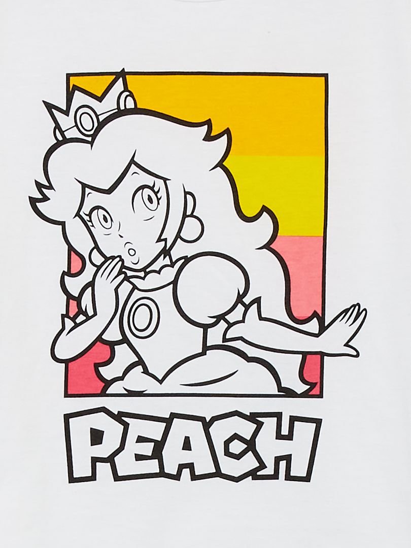 Camiseta 'Princesa Peach' 'Super Mario' - - Kiabi - 9.00€