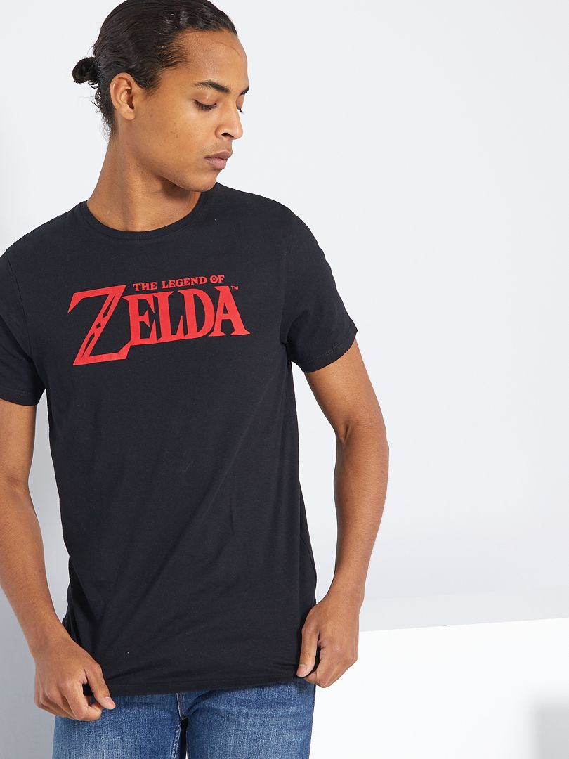 Camiseta 'Zelda' negro - Kiabi - 10.00€