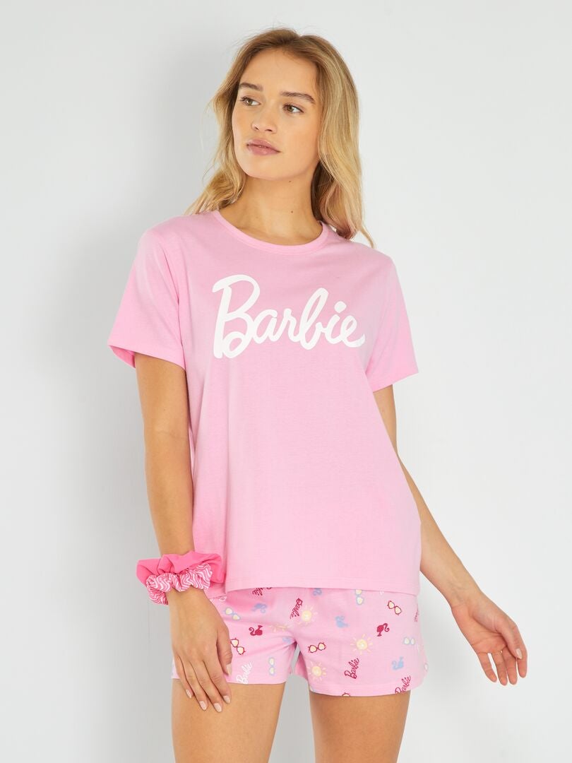 Narabar club Centro comercial Conjunto de pijama corto - 2 piezas 'Barbie' - ROSA - Kiabi - 15.00€