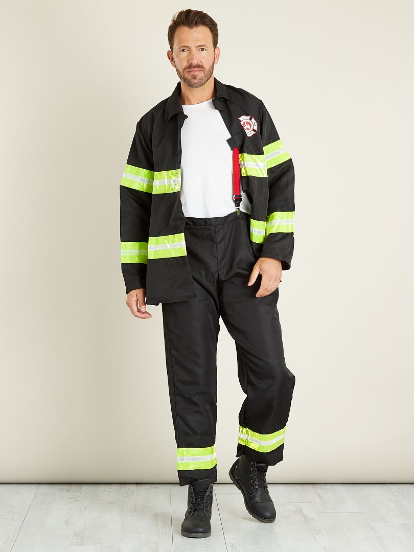 Disfraz de bombero - negro - 30.00€
