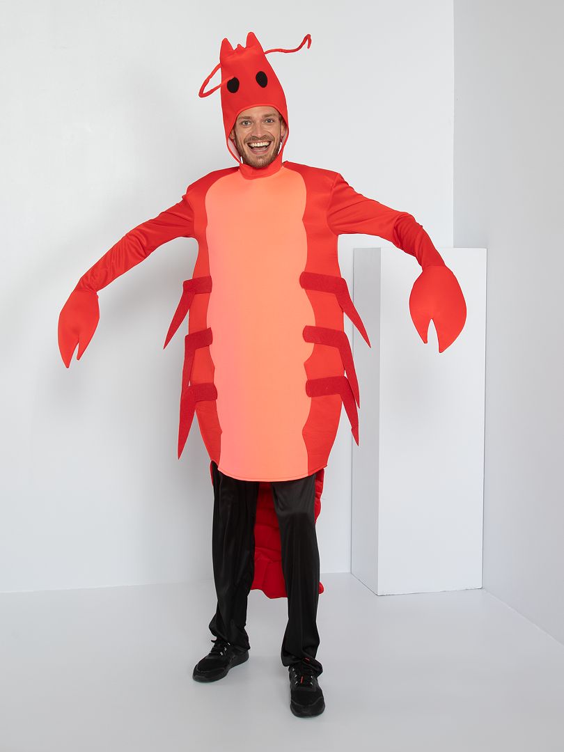 Disfraz de cangrejo