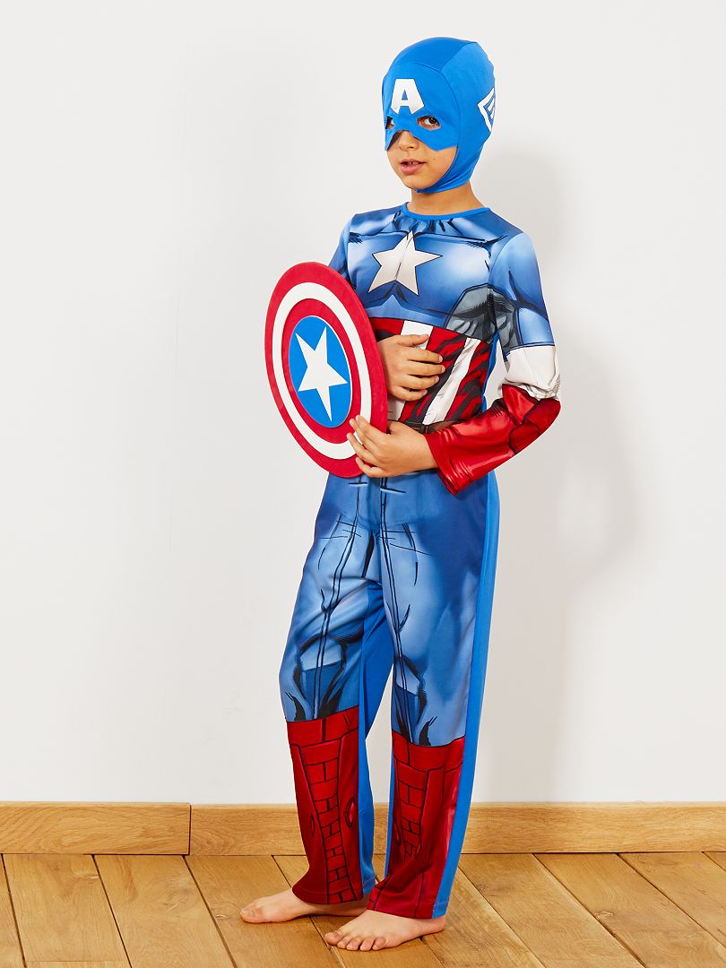 Nunca Cualquier Rechazar Disfraz de 'Capitán América' - azul - Kiabi - 25.00€