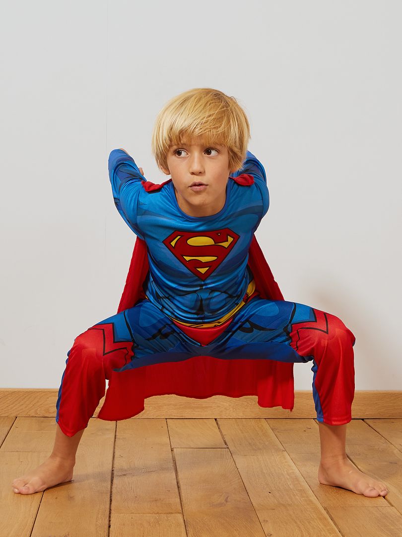 Cambiarse de ropa portátil Referéndum Disfraz de 'Superman' - AZUL - Kiabi - 25.00€