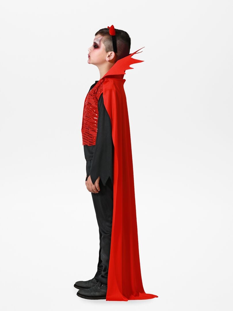Guión Hierbas amanecer Disfraz de vampiro - negro/rojo - Kiabi - 18.00€