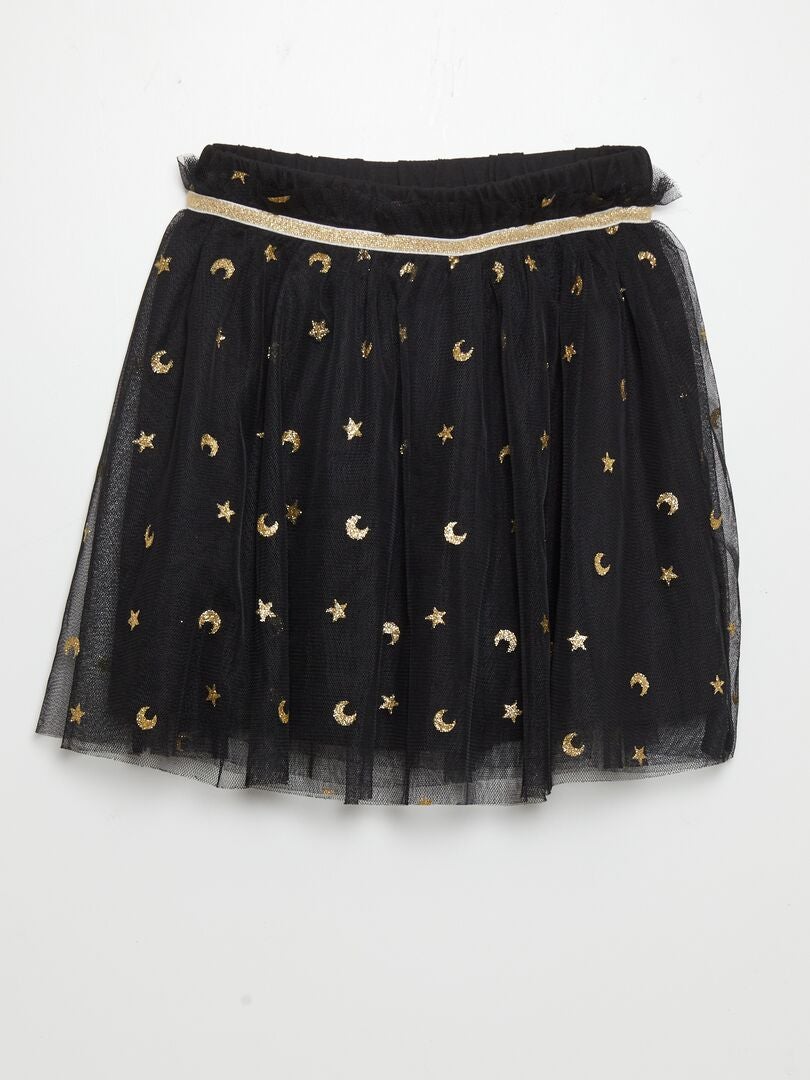 Falda de tul con forma de tutú - NEGRO - Kiabi - 4.00€
