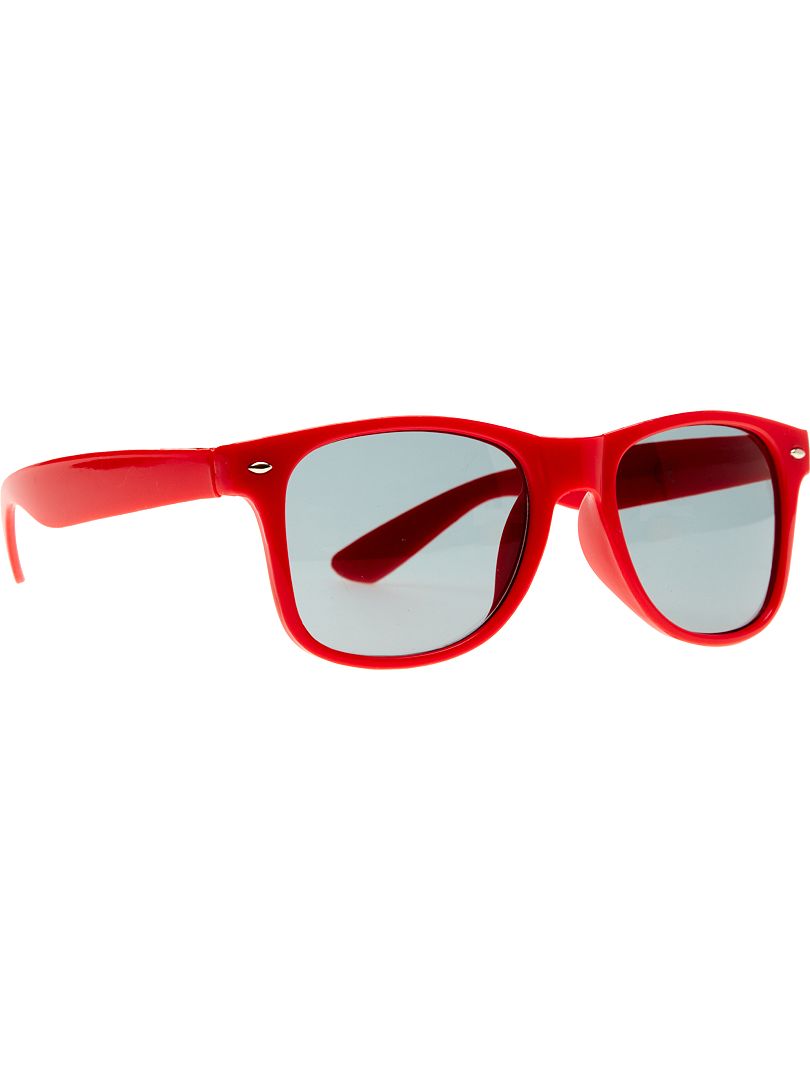 Gafas cuadradas - rojo - Kiabi - 2.50€