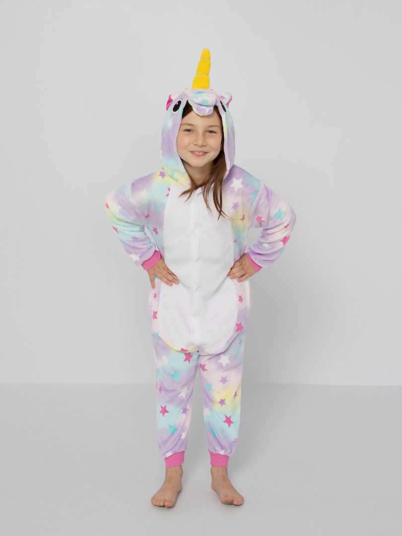 resistirse damnificados Consejo Mono pijama de 'unicornio' - multicolor - Kiabi - 26.00€