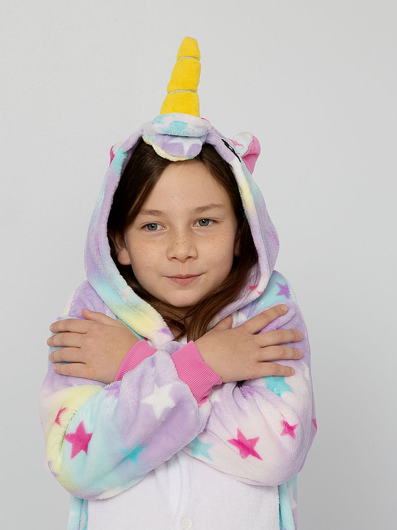 Mucho bien bueno presentar Distracción Mono pijama de 'unicornio' - multicolor - Kiabi - 26.00€