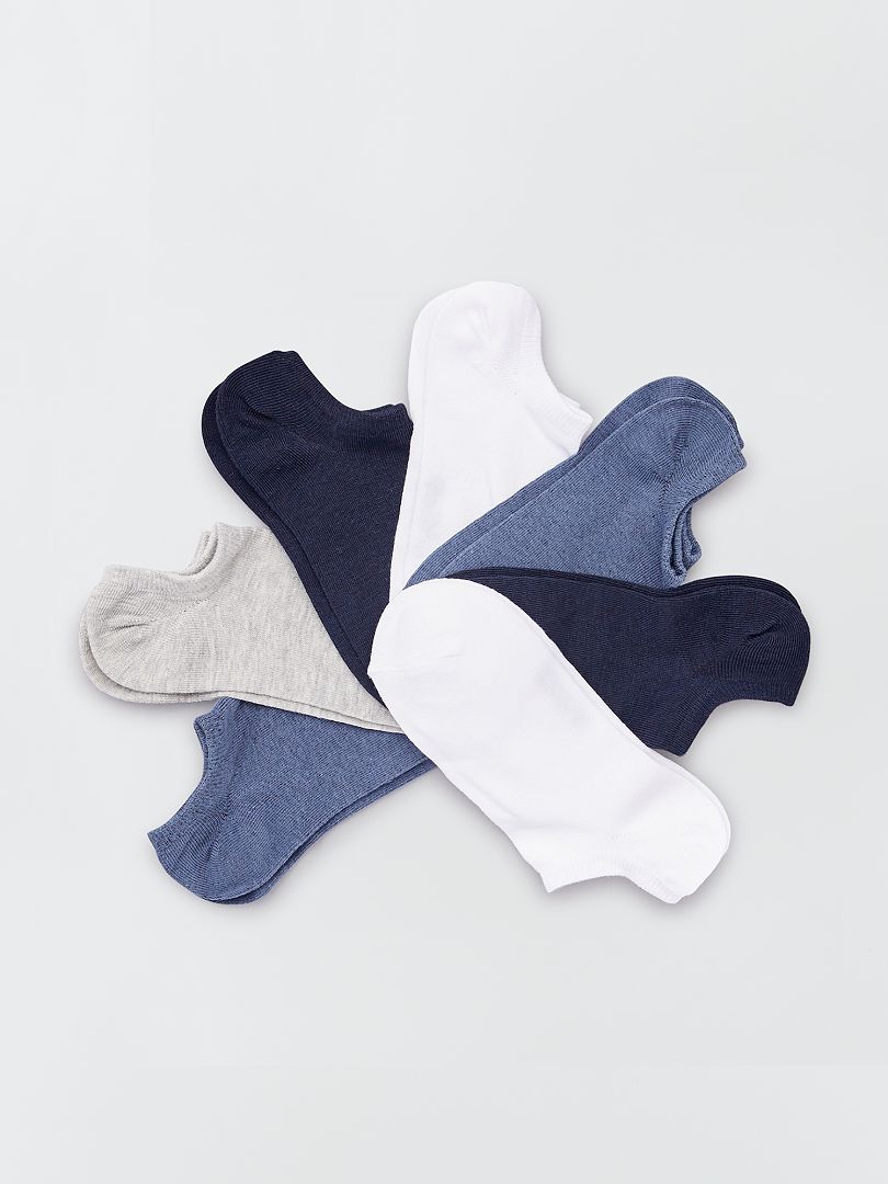 de 7 pares de calcetines invisibles - AZUL Kiabi - 5.00€
