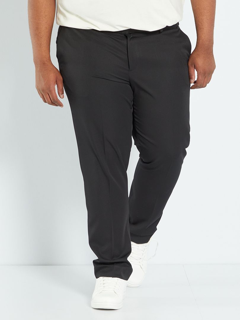 Pantalón de traje liso Negro - Kiabi - 25.00€