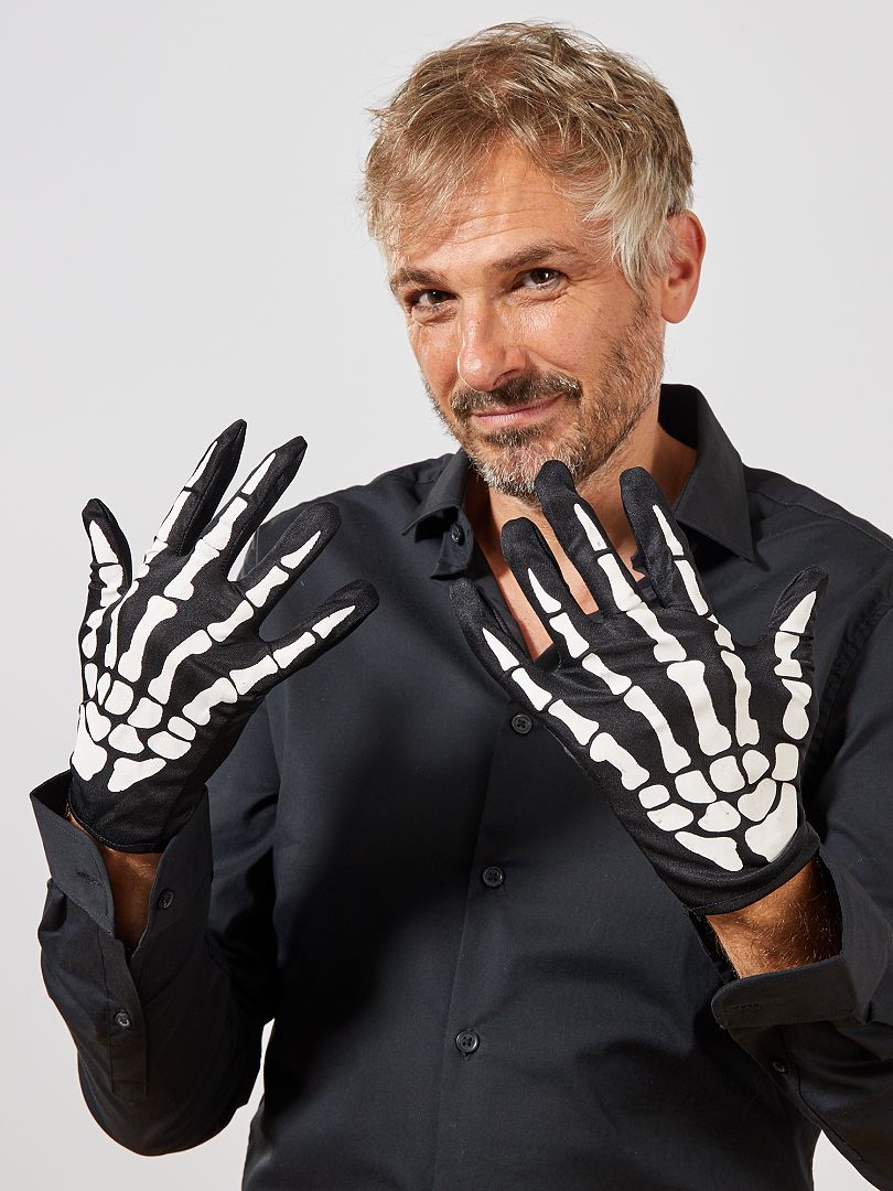 Par de guantes de esqueleto Kiabi - 3.00€