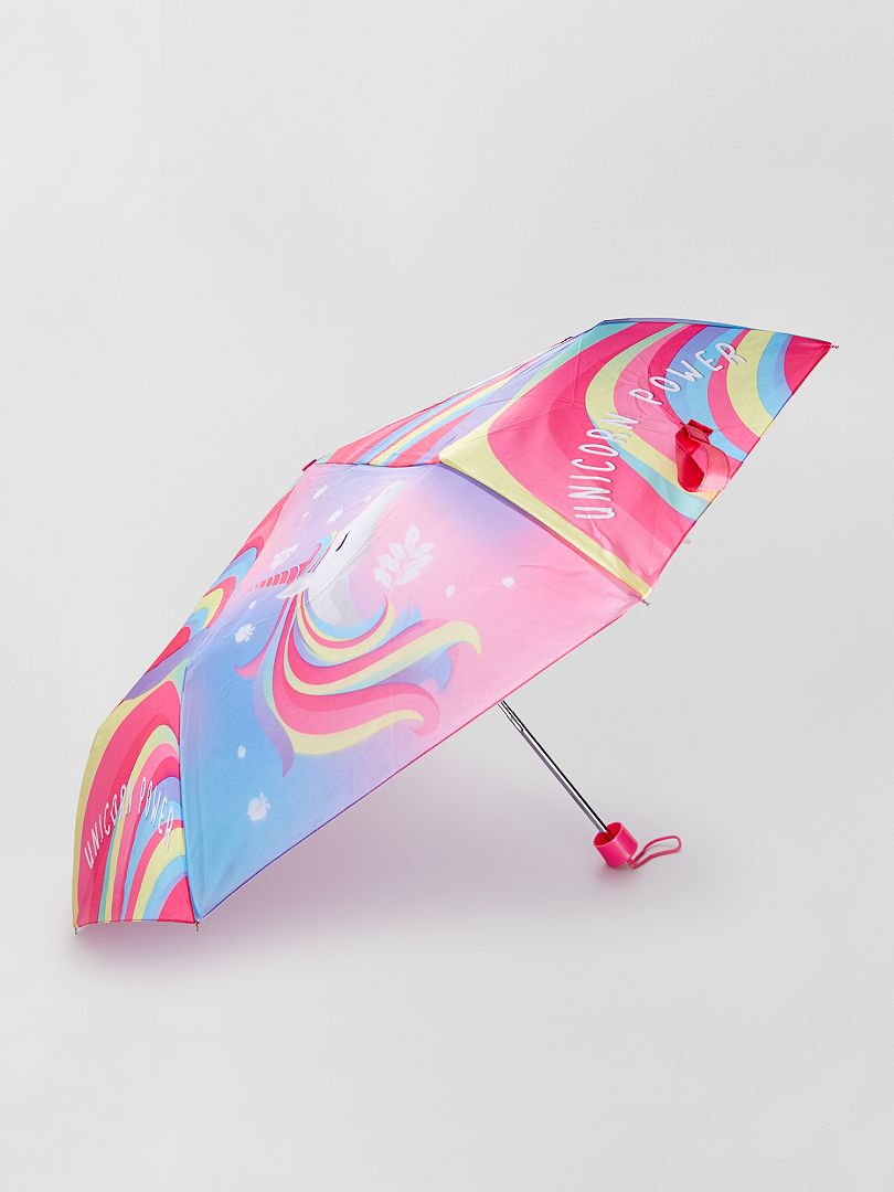 Simplificar Inspeccionar embrague Paraguas estampado de 'unicornio' - ROSA - Kiabi - 8.00€