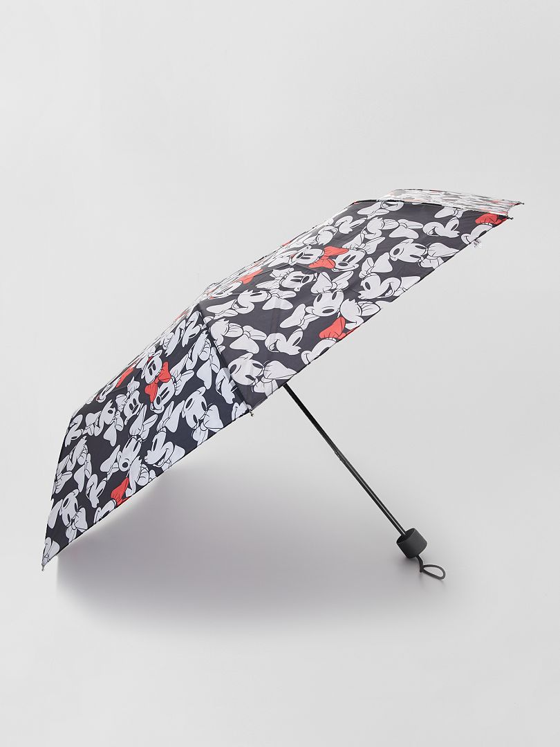 Paraguas plegable estampado 'Mickey' - NEGRO - Kiabi - 8.00€