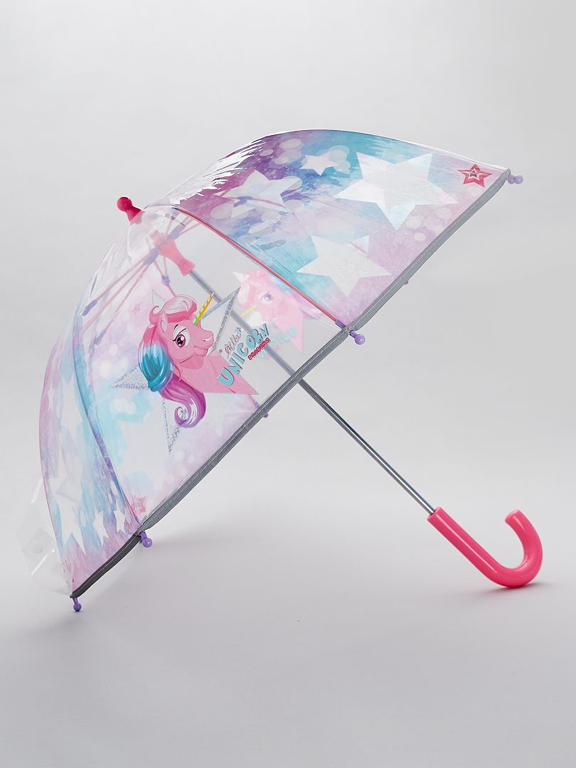 Maniobra Necesario Credencial Paraguas transparente con estampado de 'unicornio' - BEIGE - Kiabi - 8.00€