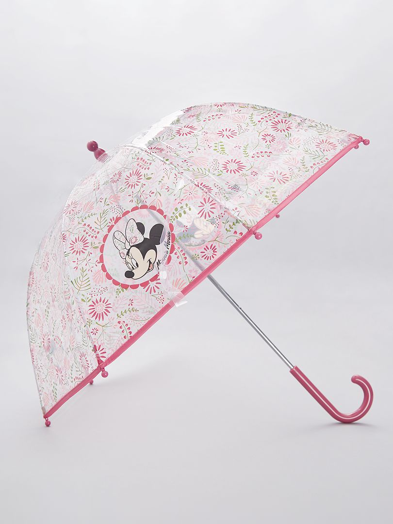 Abreviar horario Estoy orgulloso Paraguas transparente 'Minnie' - BLANCO - Kiabi - 8.00€