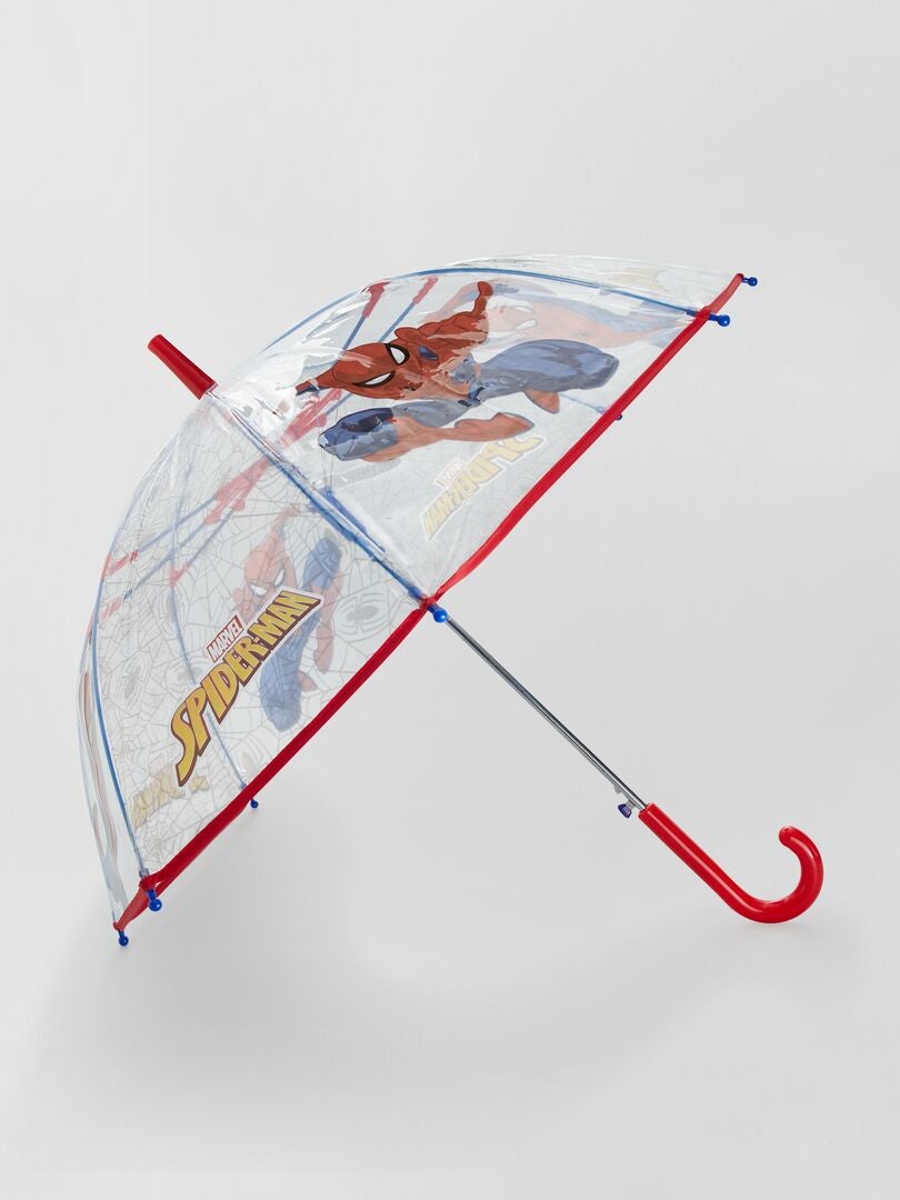Así llamado extinción Generador Paraguas transparente 'Spider-Man' - rojo - Kiabi - 10.00€