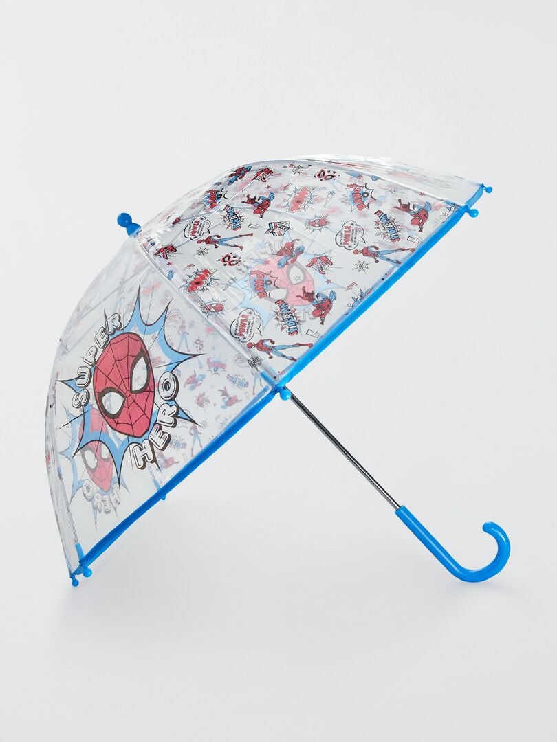 Instalación creciendo Espectáculo Paraguas transparente 'Spider-Man' - spiderman - Kiabi - 8.00€