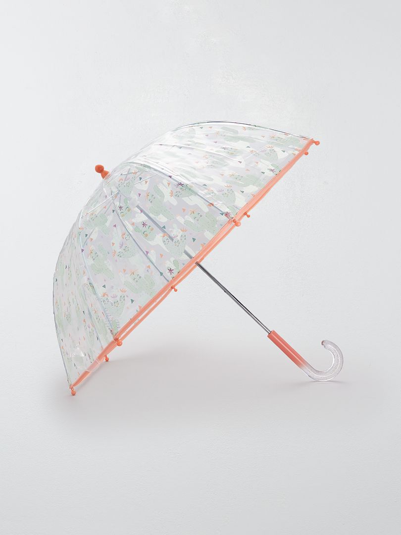 Mirar furtivamente Mierda Restricción Paraguas transparente 'Unicornio' - ROSA - Kiabi - 6.00€