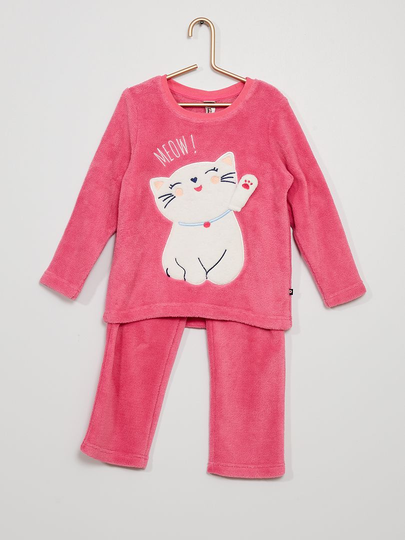 borde acero Hollywood Pijama largo - rosa - Kiabi - 14.00€