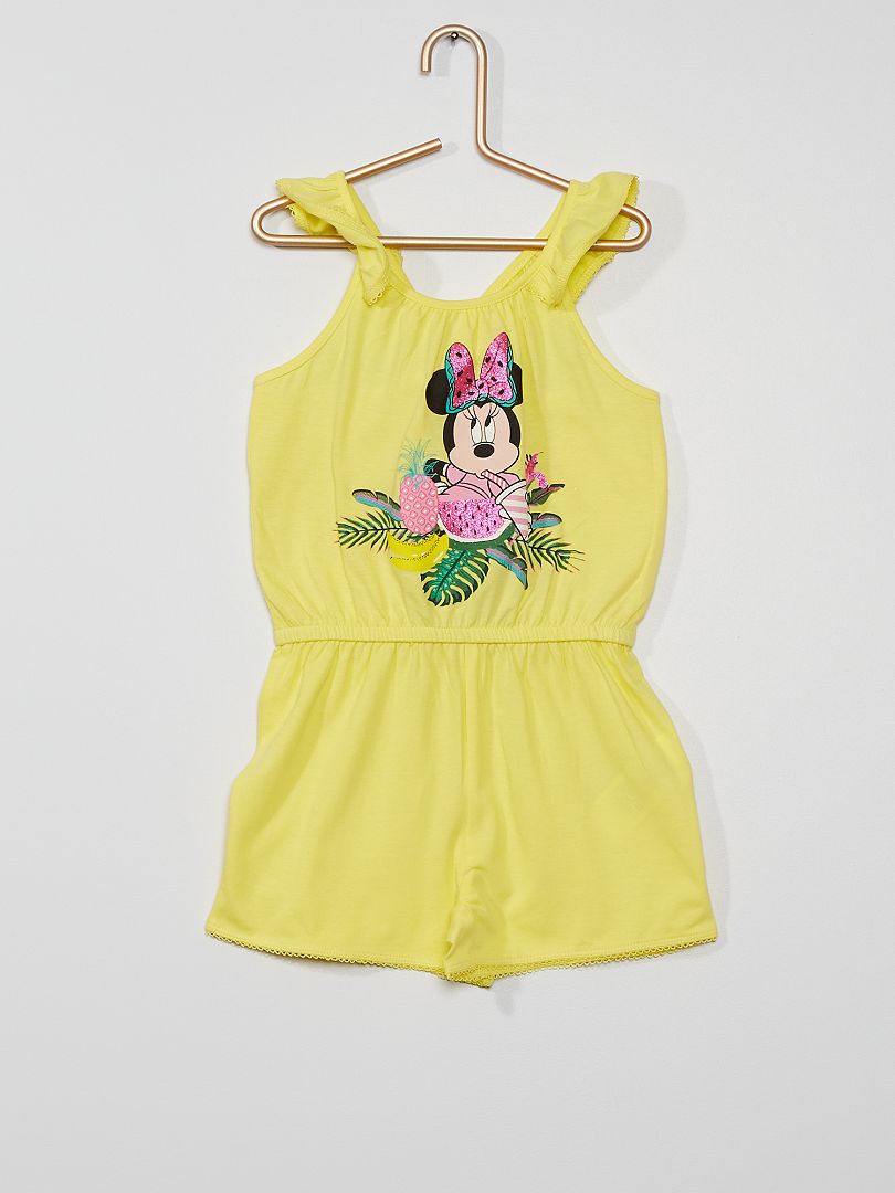 esférico Tomate Pertenecer a Vestido 'Minnie' de 'Disney' - amarillo - Kiabi - 14.00€