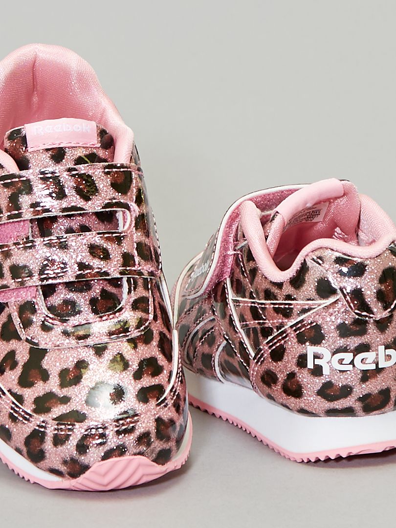 Zapatillas deportivas brillantes 'leopardo' 'Reebok' - ROSA - Kiabi -