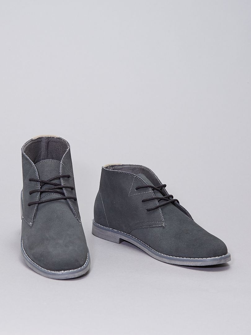 Perdido Soberano Tercero Zapatos de vestir tipo botines - gris oscuro - Kiabi - 30.00€