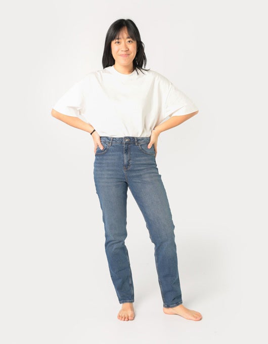 Jean regular femme