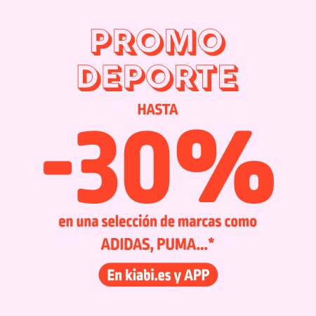 Promo marcas de deporte hasta -30%