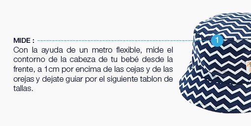 Sombrero para bebé