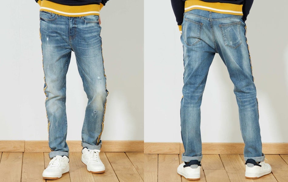 Guía de jeans hombre